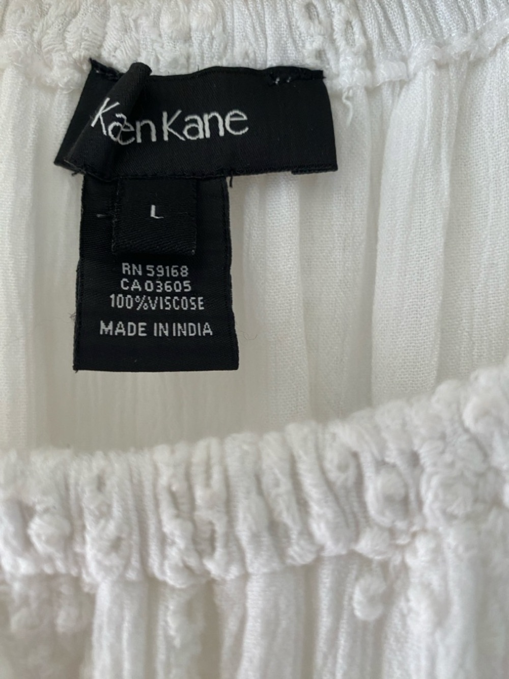 Karen Kane White Eyelet Dress - Picture 4 of 8